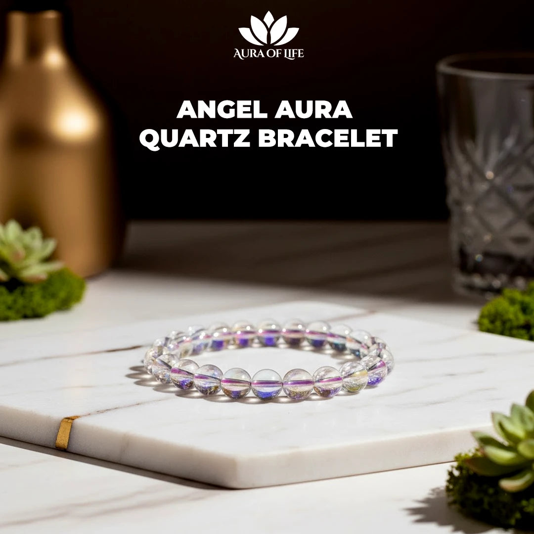 Angel Aura Quartz Bracelet