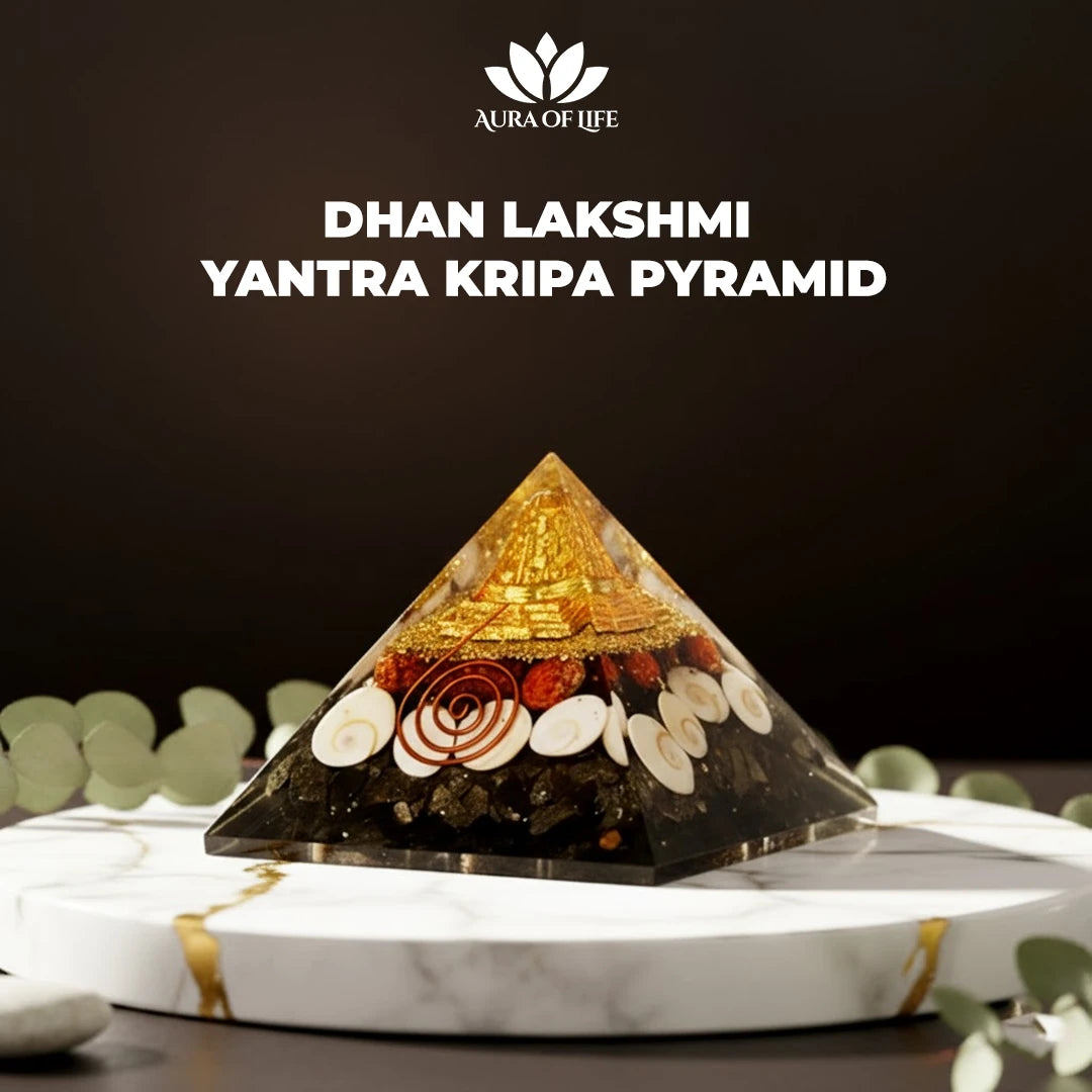 Dhan Lakshmi Yantra Kripa Pyramid