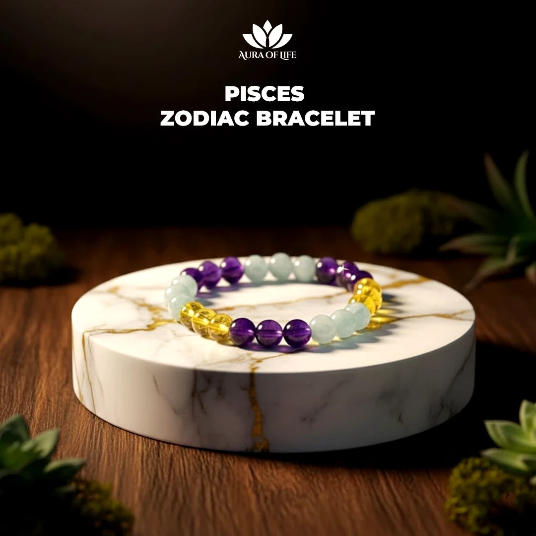 Pisces Zodiac Bracelet