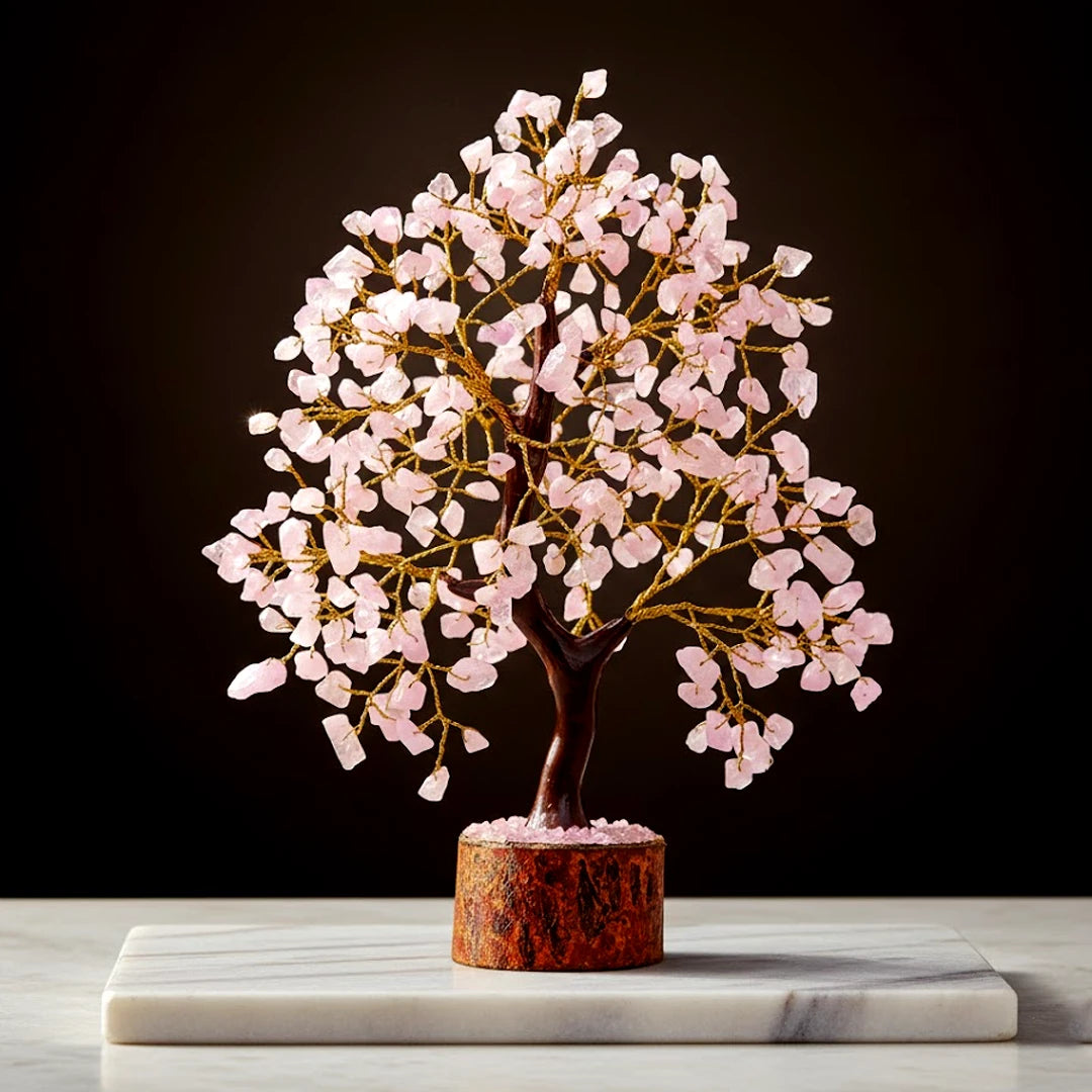 Rose Quartz Tree