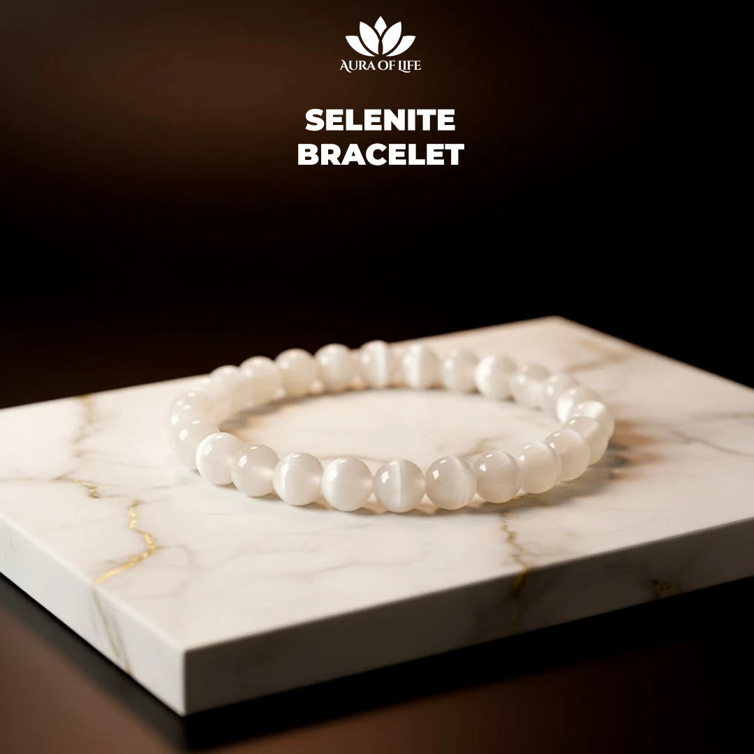 Selenite Bracelet