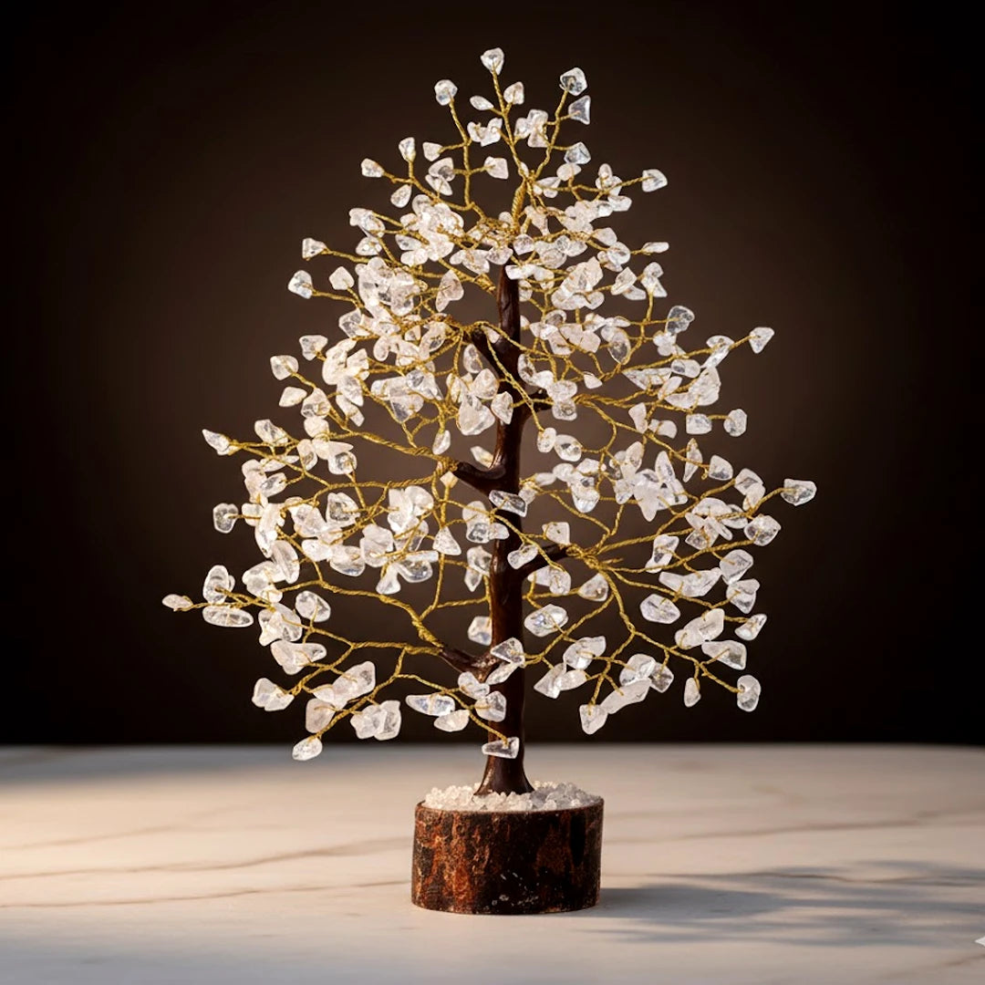 Clear Quartz Tree