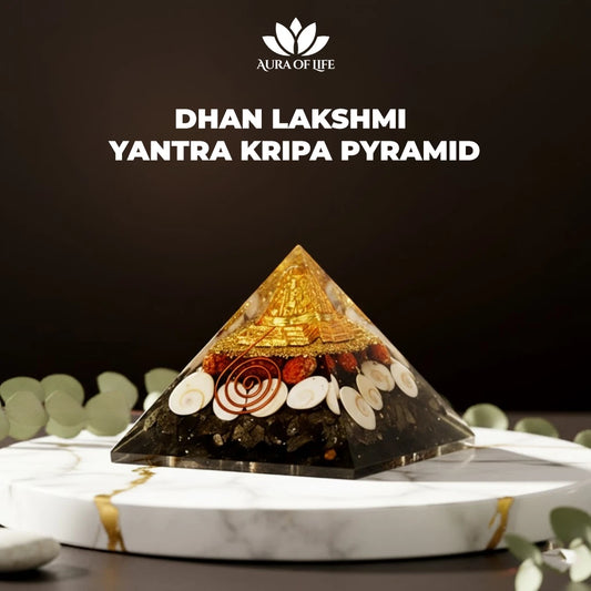 Dhan Lakshmi Yantra Kripa Pyramid