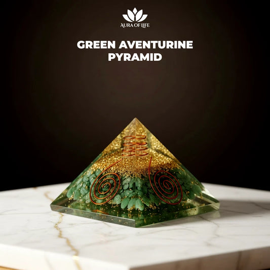 Green Aventurine Pyramid