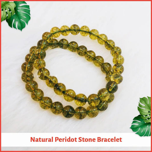 Natural Peridot Bracelet