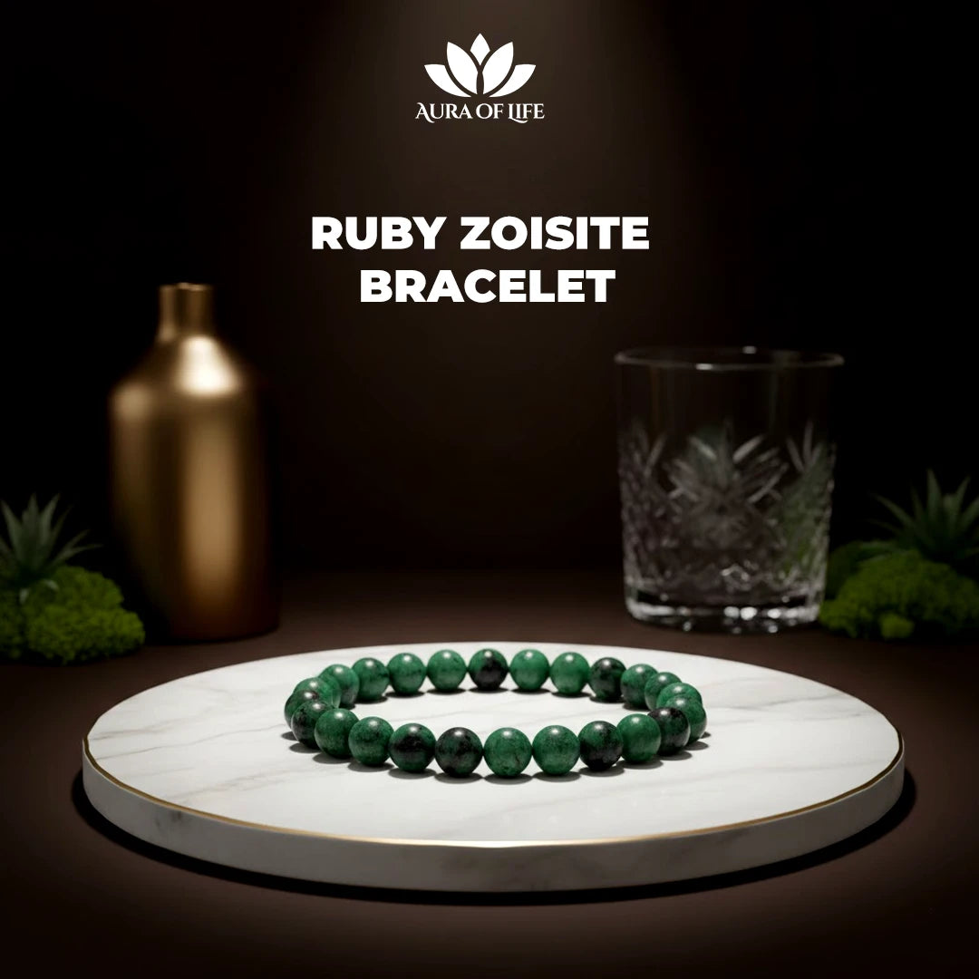 Ruby Zoisite Bracelet