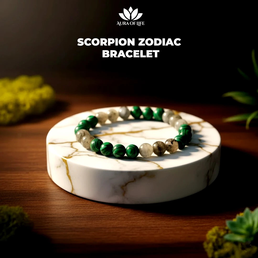 Scorpion Zodiac Bracelet