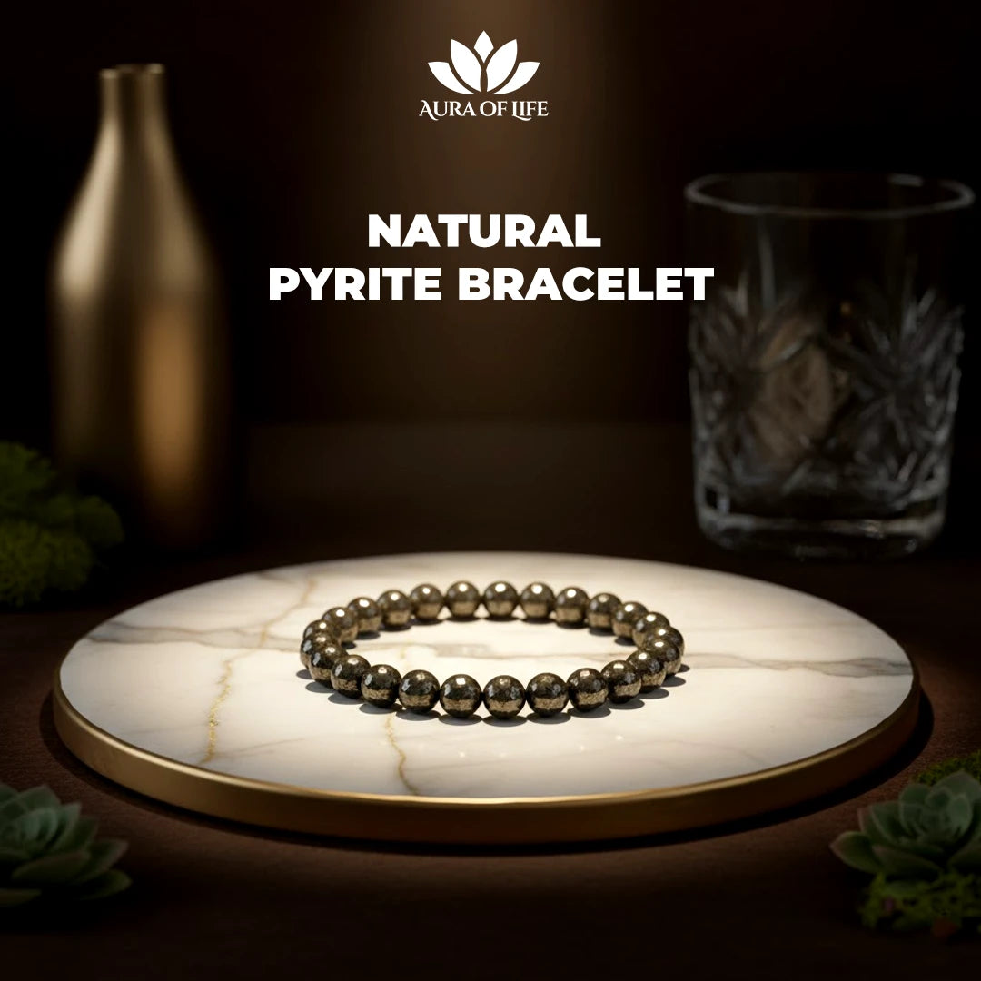 Natural Pyrite Bracelet