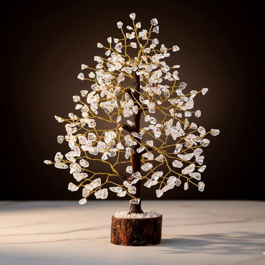 Clear Quartz Tree