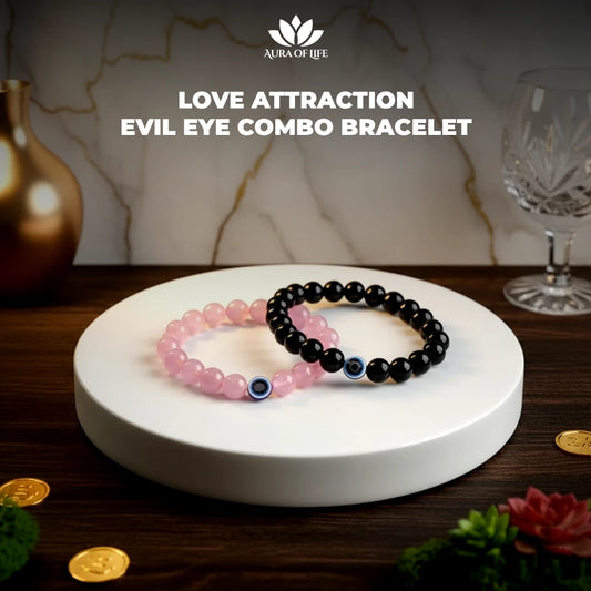 Love Attraction Evil Eye Combo Bracelet