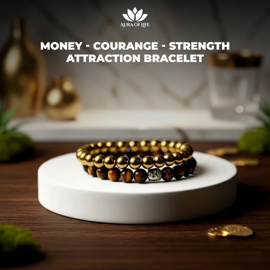 Money - Courage - Strength Attraction Bracelet