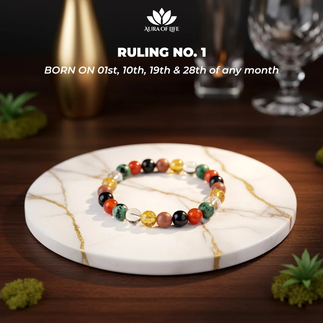Ruling No. 1 Numerology Bracelet