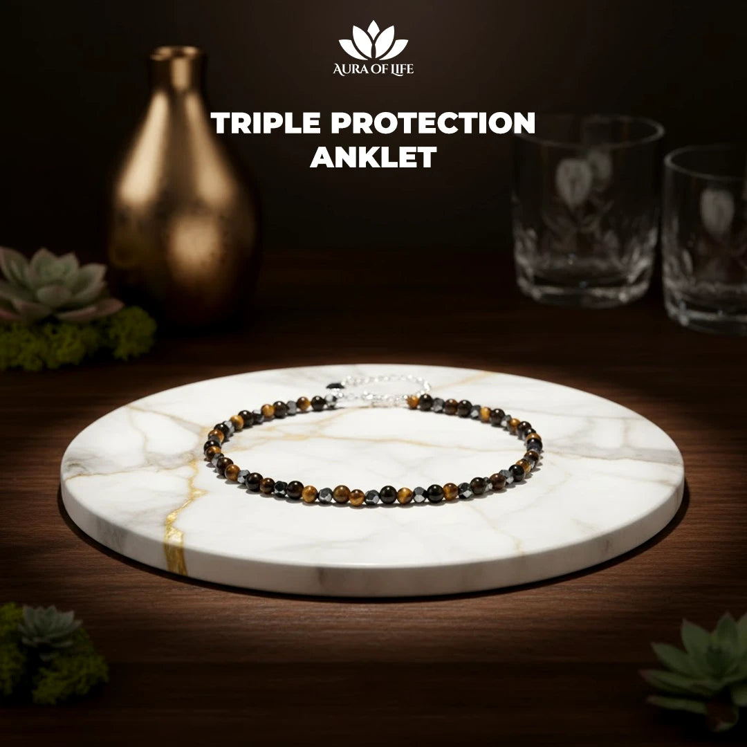 Triple Protection Anklet